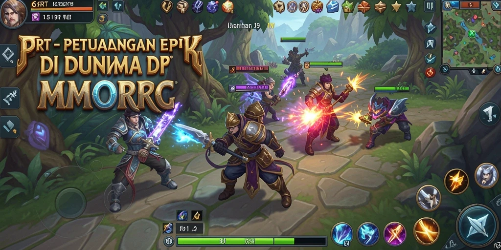 Tangkapan layar menunjukkan pertempuran epik dalam 6RT.