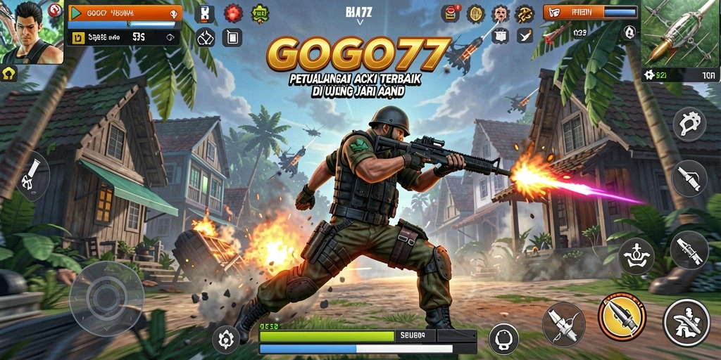 Gameplay seru dalam GOGO77 dengan aksi adrenalin tinggi.