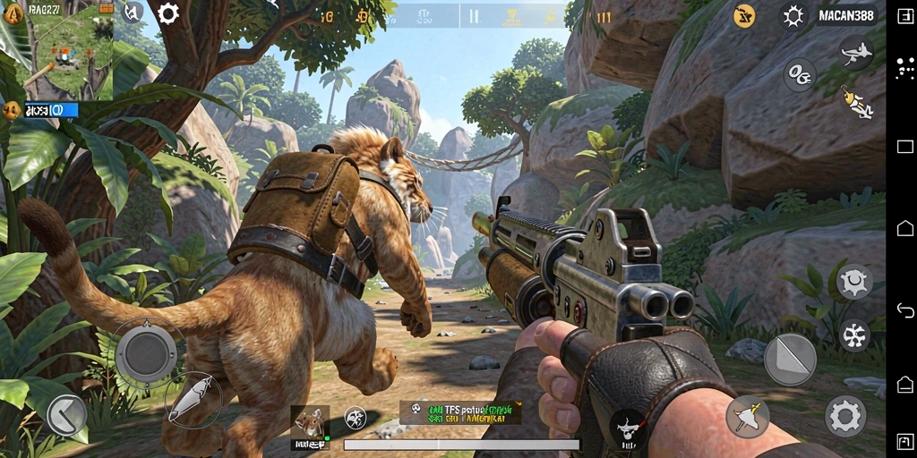 Tampilan seru gameplay TPS di MACAN388.