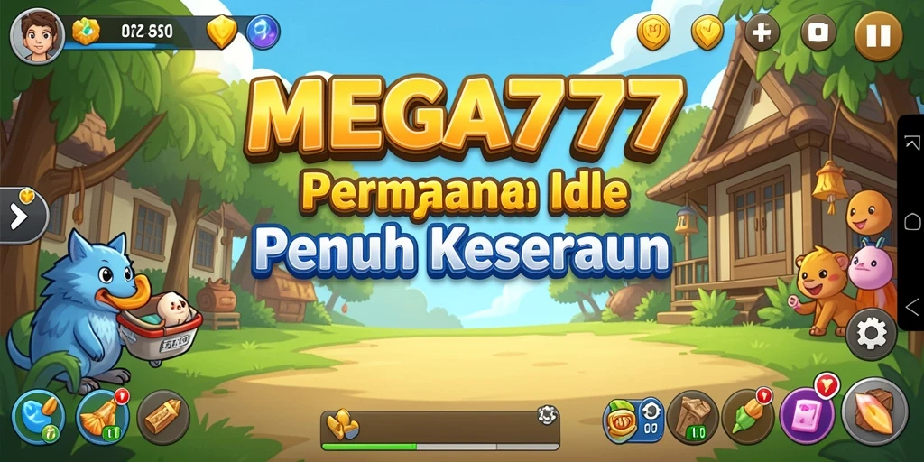Tampilan gameplay MEGA777 yang menarik dan interaktif.