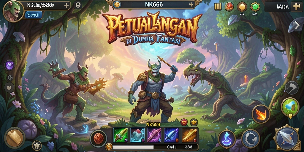 Gameplay NK666 yang mendebarkan di dunia petualangan.