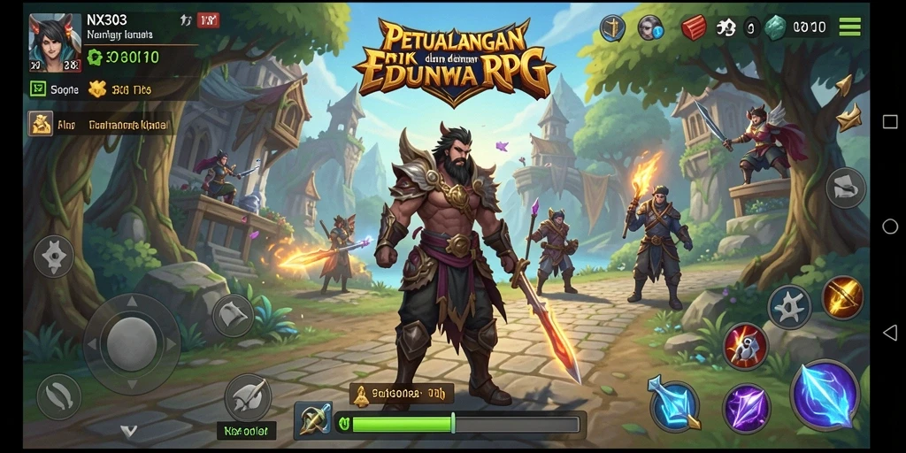 Tampilan gameplay <strong>NX303</strong> yang seru dan mendebarkan.