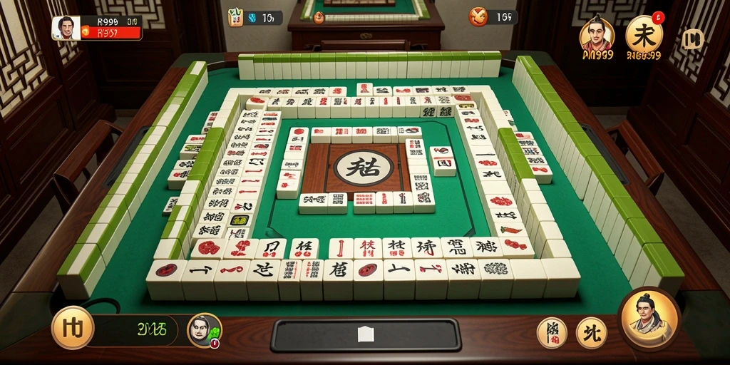 Tampilan screenshot gameplay Mahjong di RR999 yang menarik.