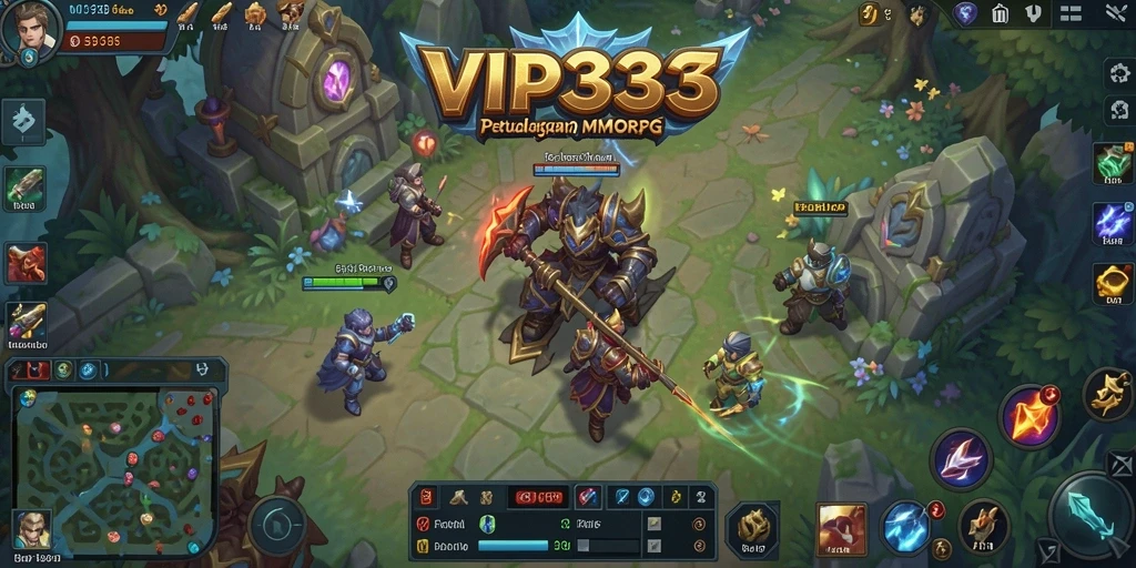 Gambaran gameplay menarik dalam dunia MMORPG VIP333.